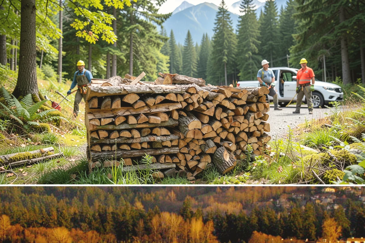 Kiln-Dried Hardwood in Kenmore, King County, WA - Popular in late fall and winter when reliable, ready-to-burn heat matters most.