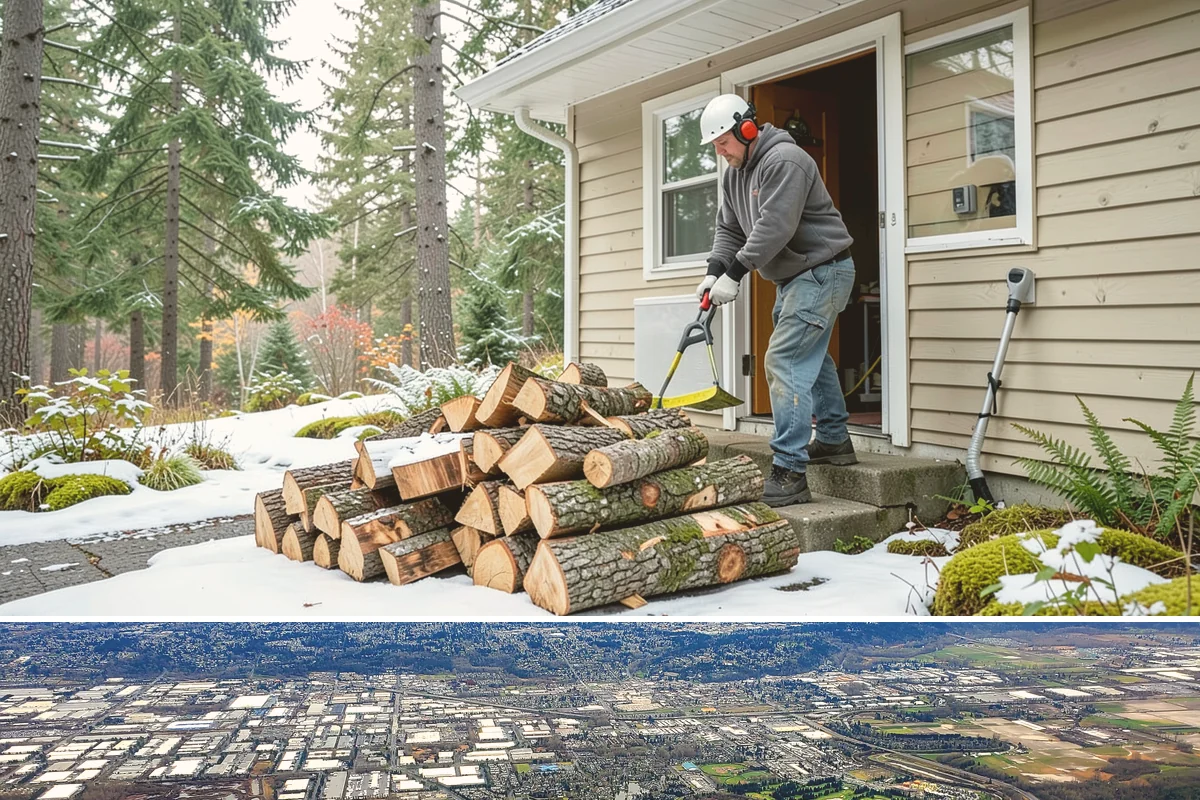 Kiln-Dried Hardwood in Kent, King County, WA - Popular in late fall and winter when reliable, ready-to-burn heat matters most.