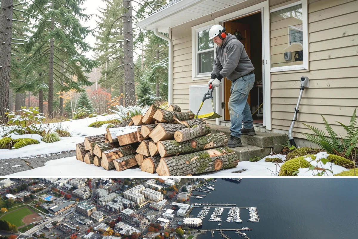 Kiln-Dried Hardwood in Kirkland, King County, WA - Popular in late fall and winter when reliable, ready-to-burn heat matters most.