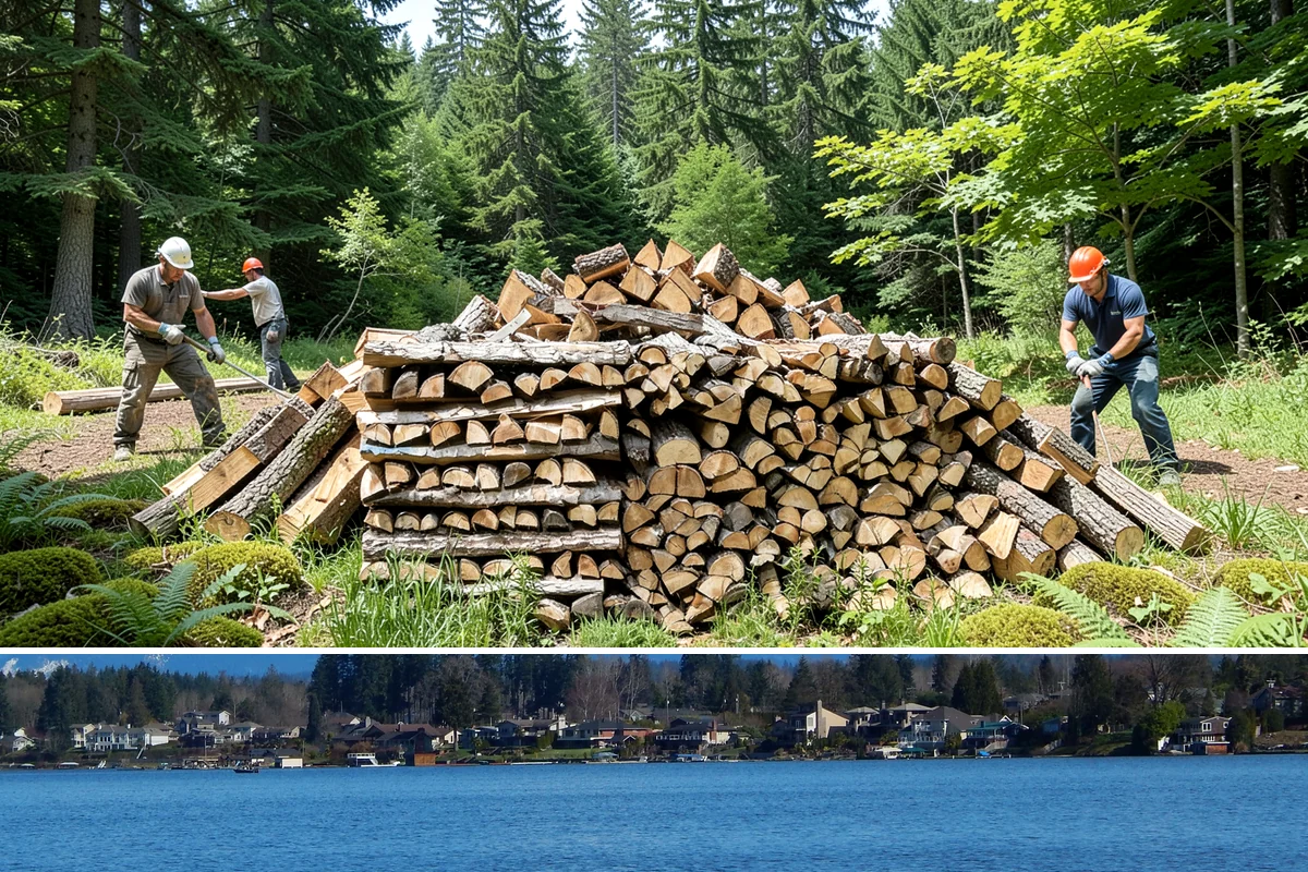 Kiln-Dried Hardwood in Lake Stevens, Snohomish County, WA - Popular in late fall and winter when reliable, ready-to-burn heat matters most.