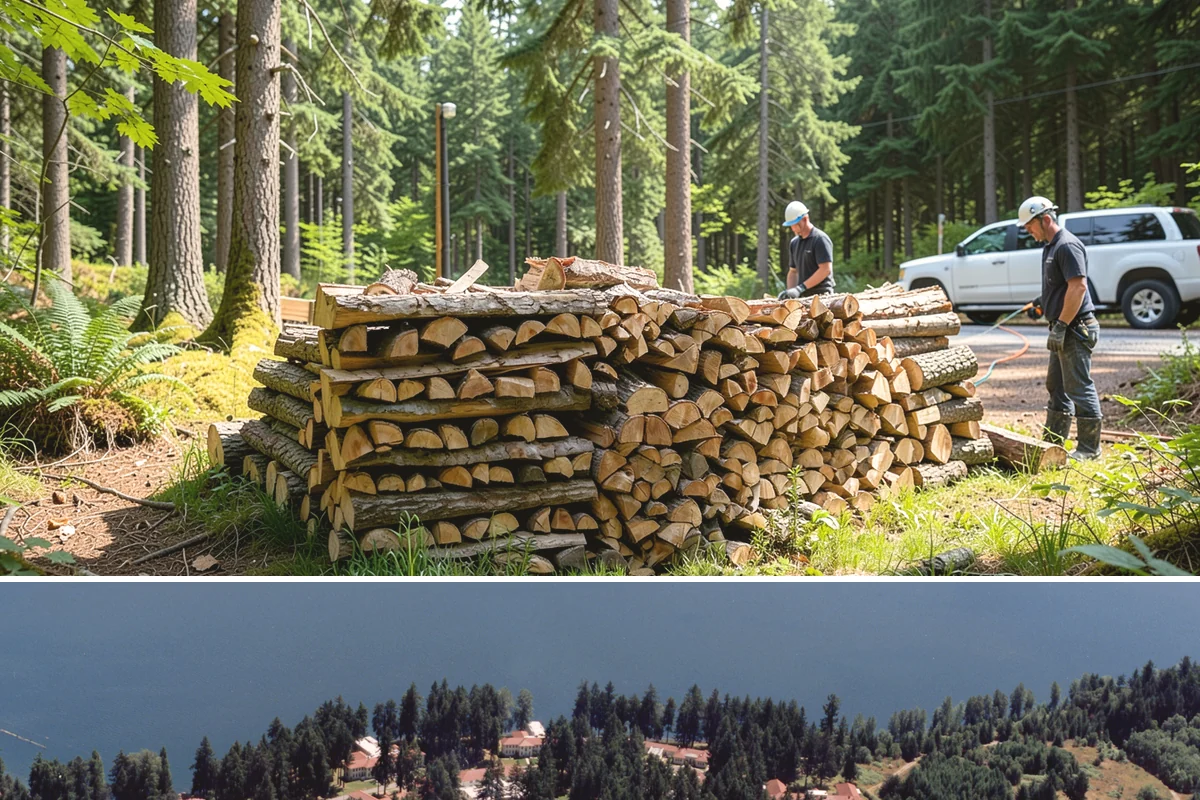 Kiln-Dried Hardwood in Lakewood, Pierce County, WA - Popular in late fall and winter when reliable, ready-to-burn heat matters most.