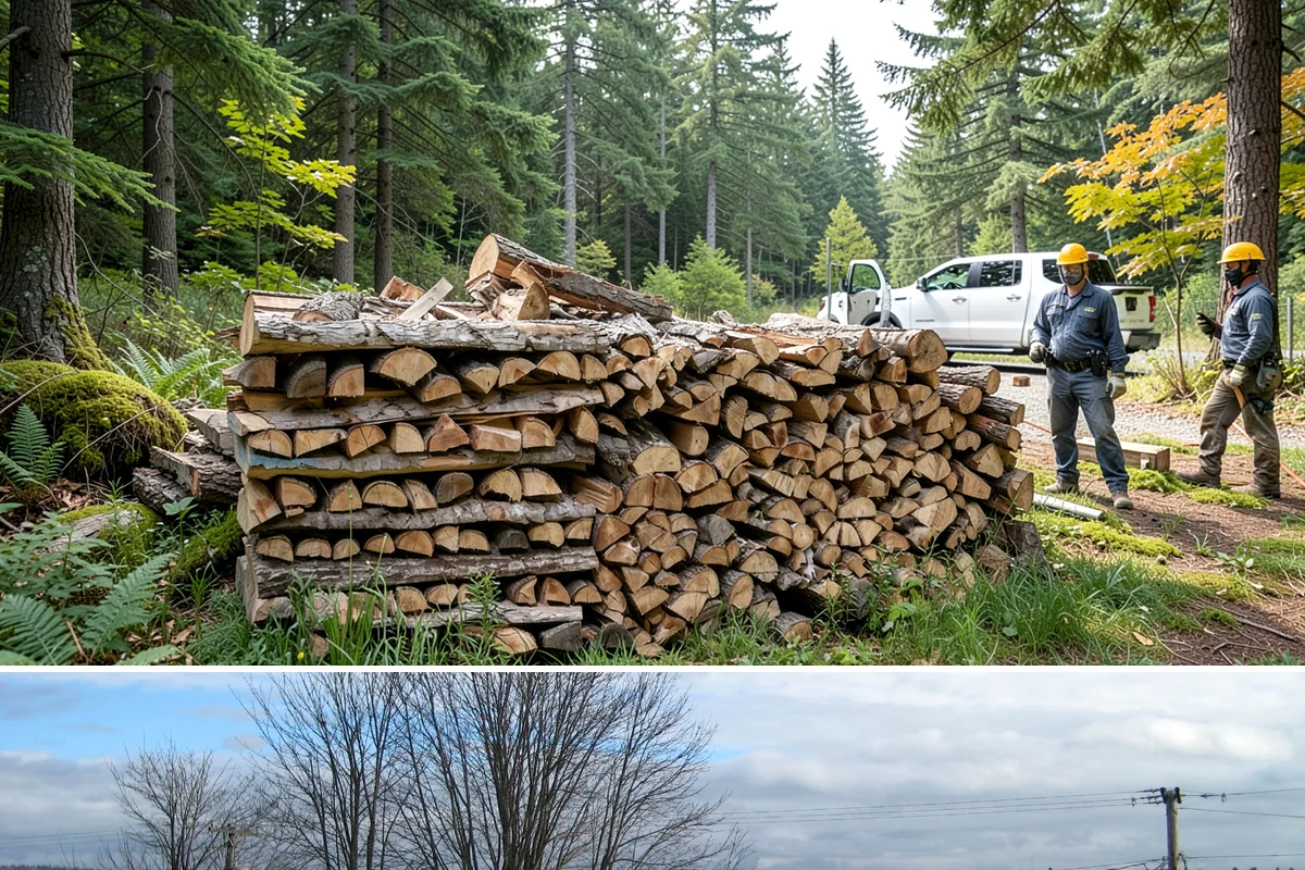 Kiln-Dried Hardwood in Langley, Island County, WA - Popular in late fall and winter when reliable, ready-to-burn heat matters most.