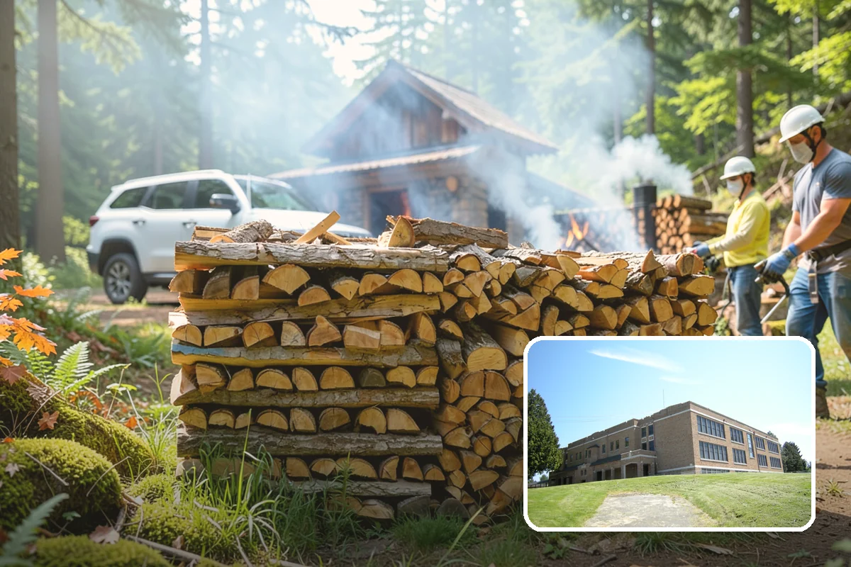 Kiln-Dried Hardwood in Maple Valley, King County, WA - Very low, consistent moisture content