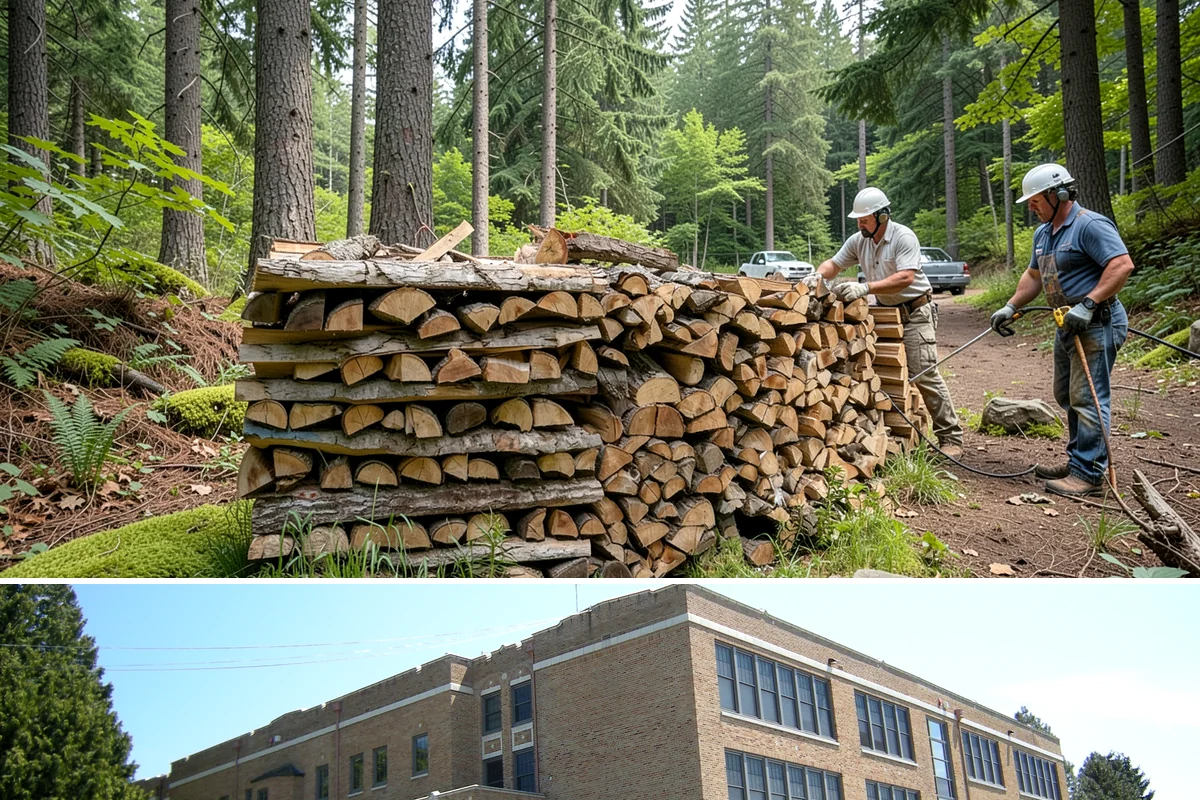 Kiln-Dried Hardwood in Maple Valley, King County, WA - Popular in late fall and winter when reliable, ready-to-burn heat matters most.