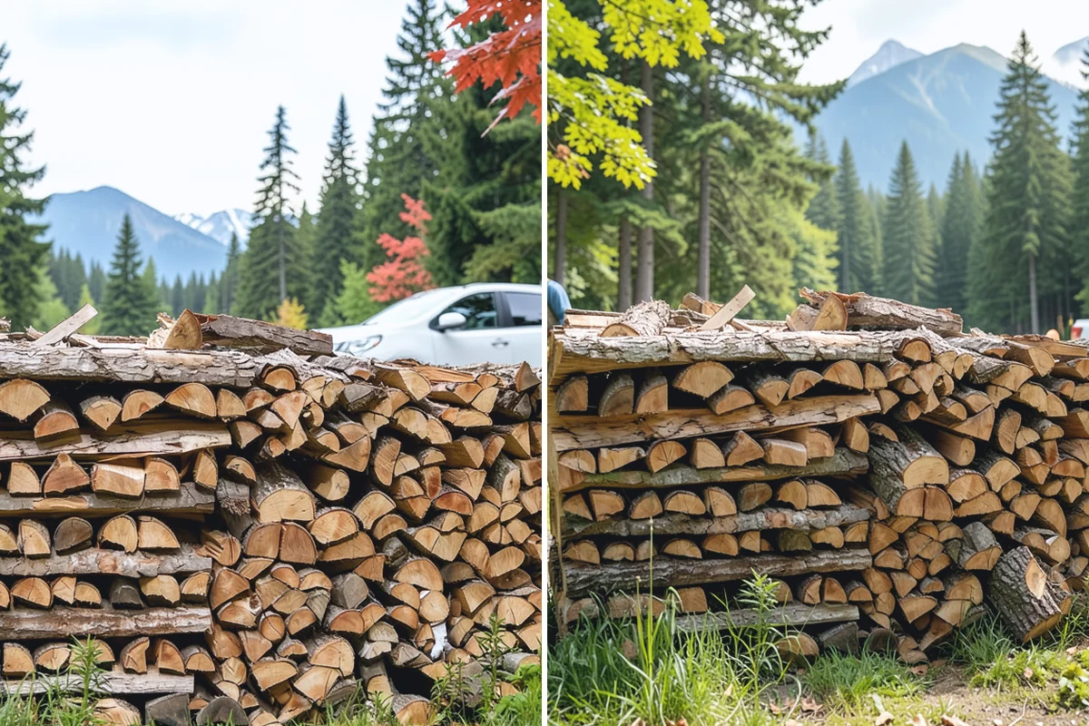 Kiln-Dried Hardwood in Marysville, Snohomish County, WA - Split wood is loaded into the drying kiln