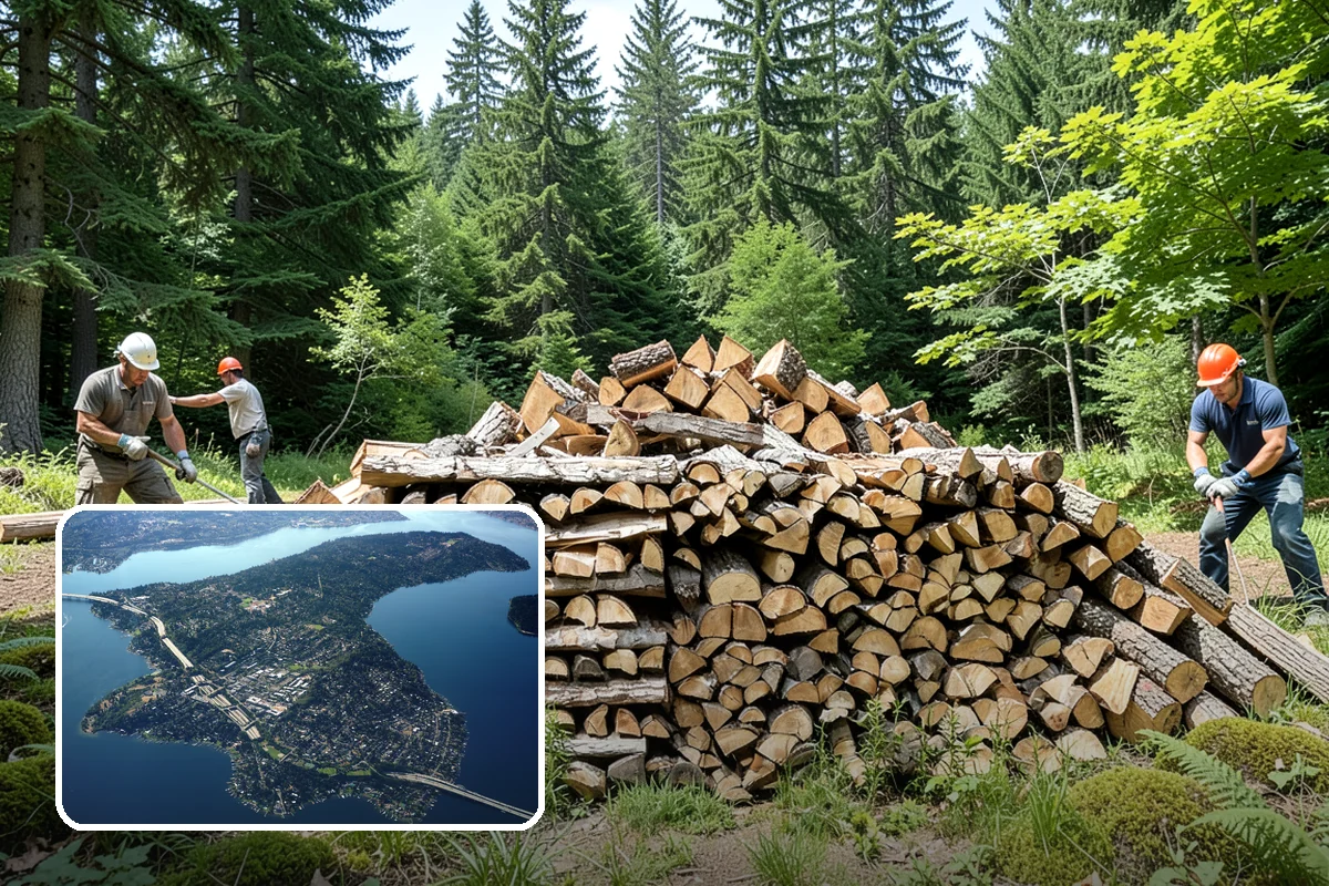 Kiln-Dried Hardwood in Mercer Island, King County, WA - Very low, consistent moisture content
