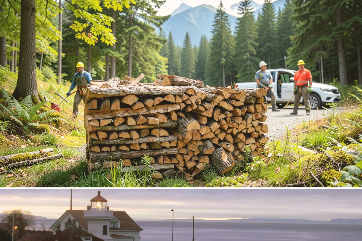 Kiln-Dried Hardwood in Mukilteo, Snohomish County, WA - Popular in late fall and winter when reliable, ready-to-burn heat matters most.