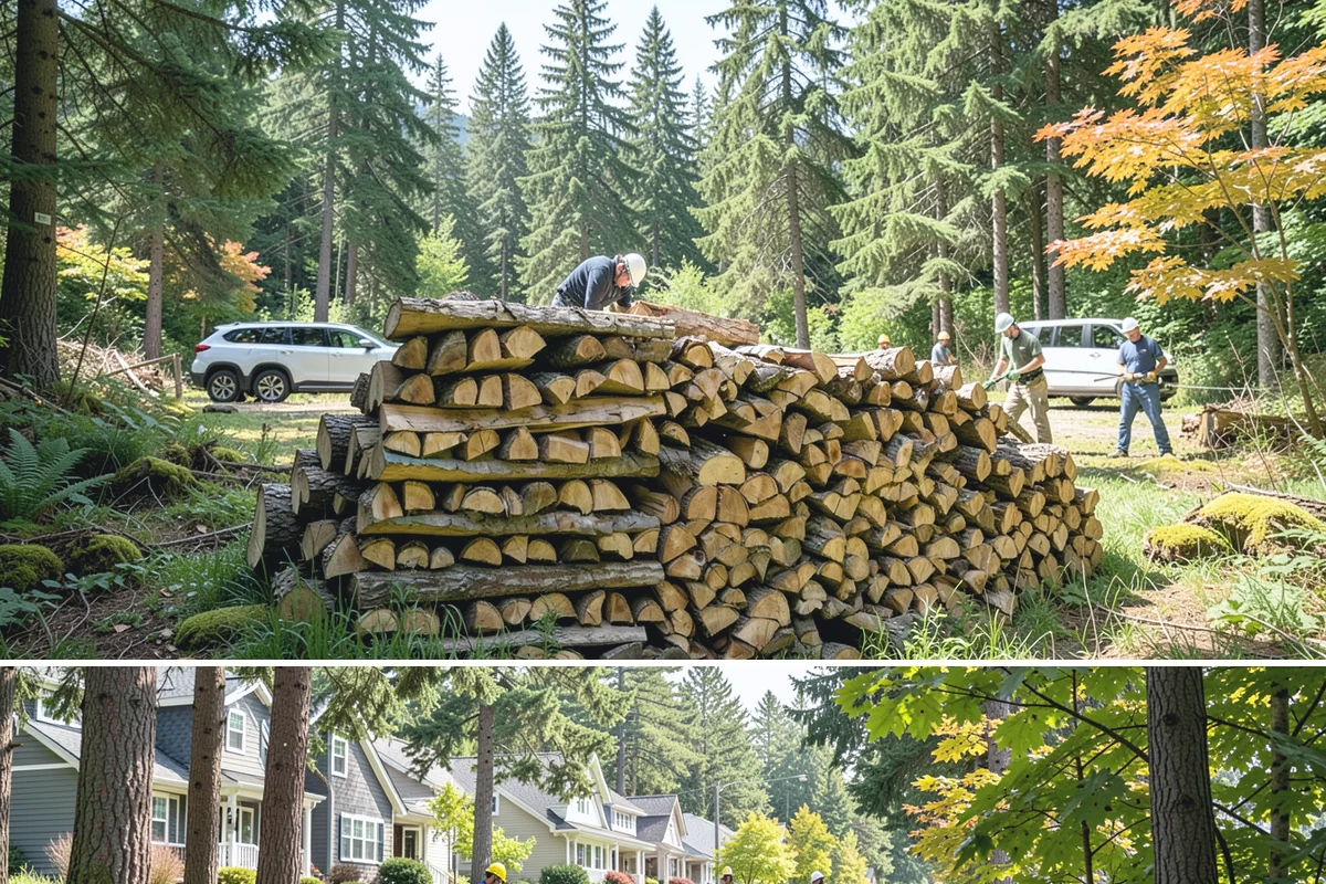Kiln-Dried Hardwood in Normandy Park, King County, WA - Popular in late fall and winter when reliable, ready-to-burn heat matters most.