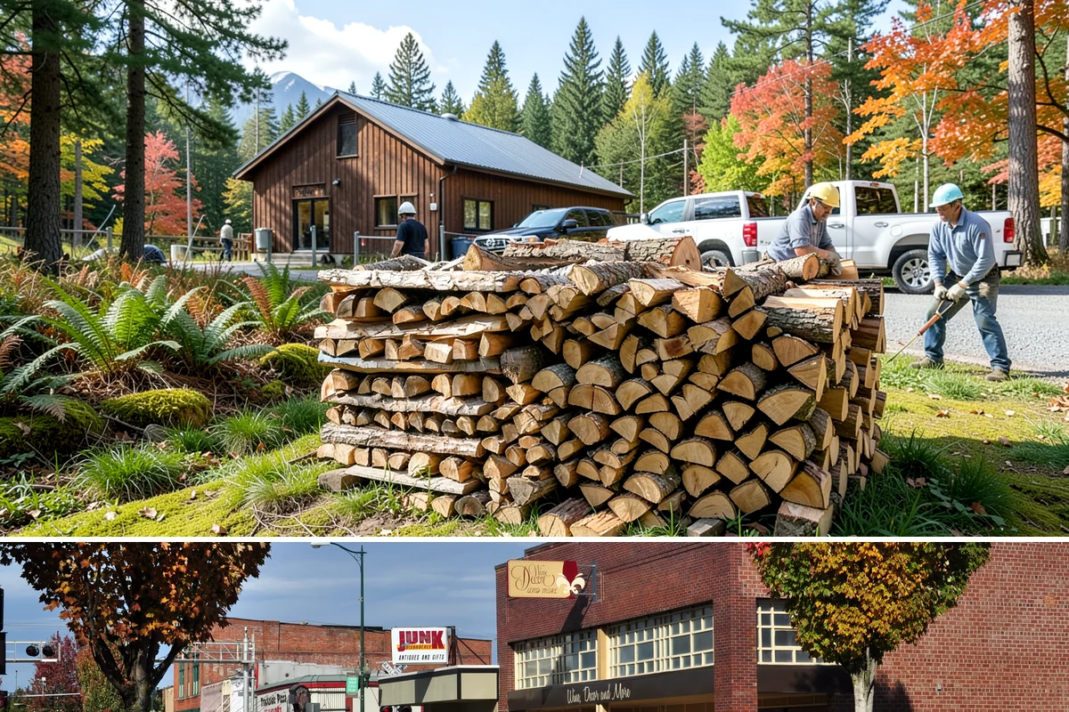 Kiln-Dried Hardwood in Puyallup, Pierce County, WA - Popular in late fall and winter when reliable, ready-to-burn heat matters most.