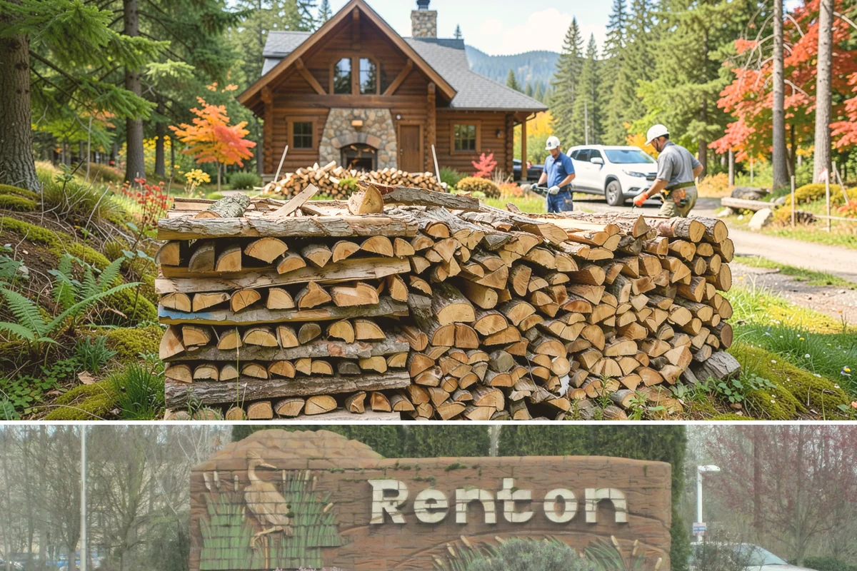 Kiln-Dried Hardwood in Renton, King County, WA - Popular in late fall and winter when reliable, ready-to-burn heat matters most.