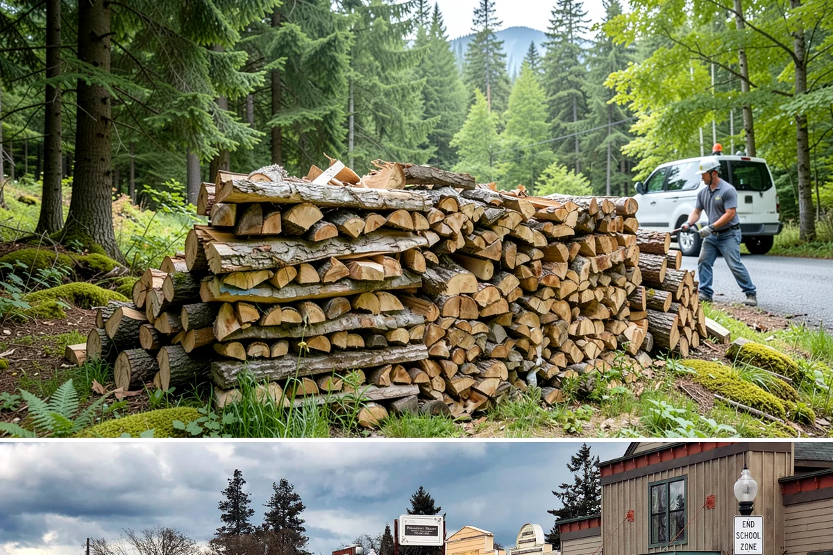 Kiln-Dried Hardwood in Roy, Pierce County, WA - Popular in late fall and winter when reliable, ready-to-burn heat matters most.