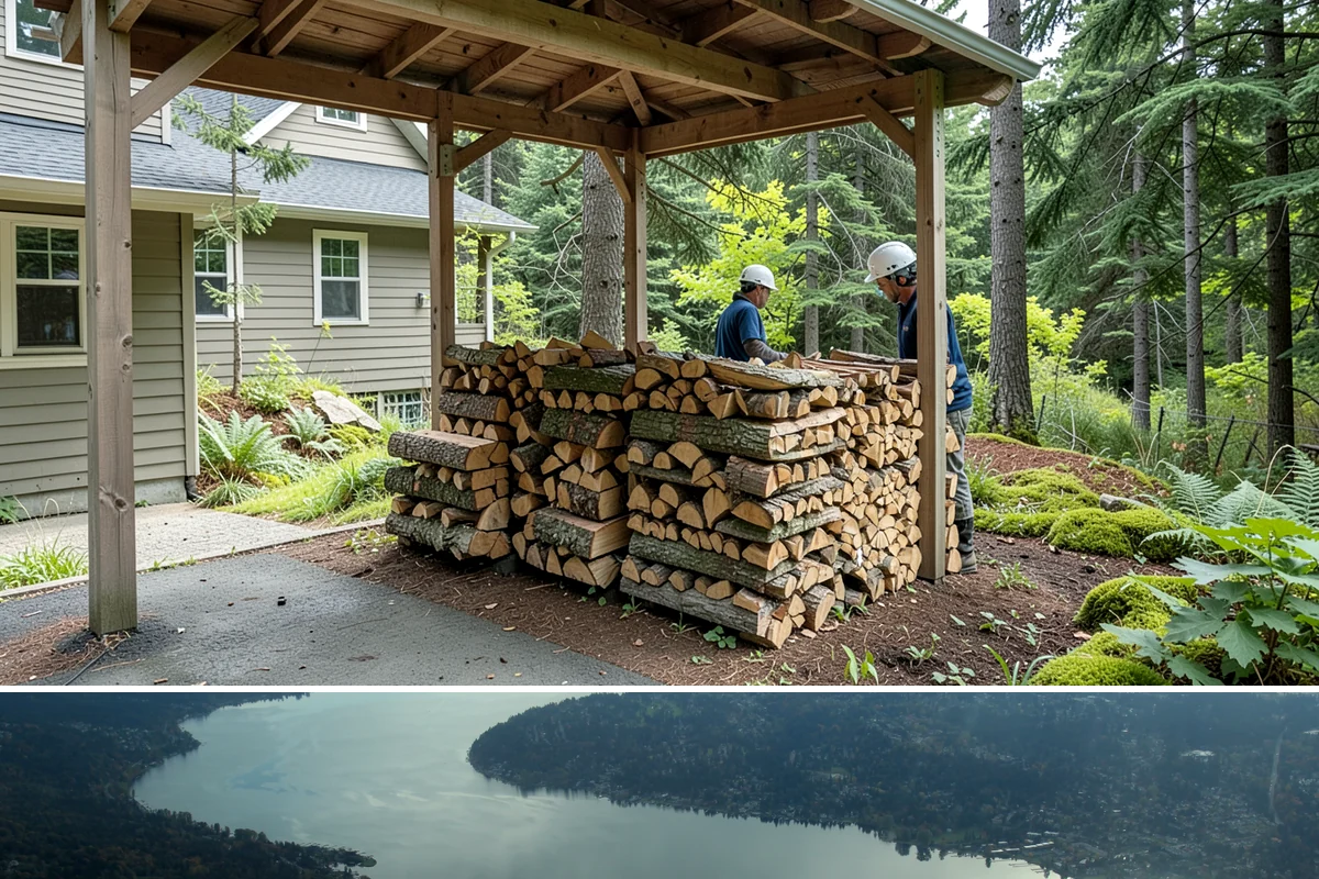 Kiln-Dried Hardwood in Sammamish, King County, WA - Popular in late fall and winter when reliable, ready-to-burn heat matters most.