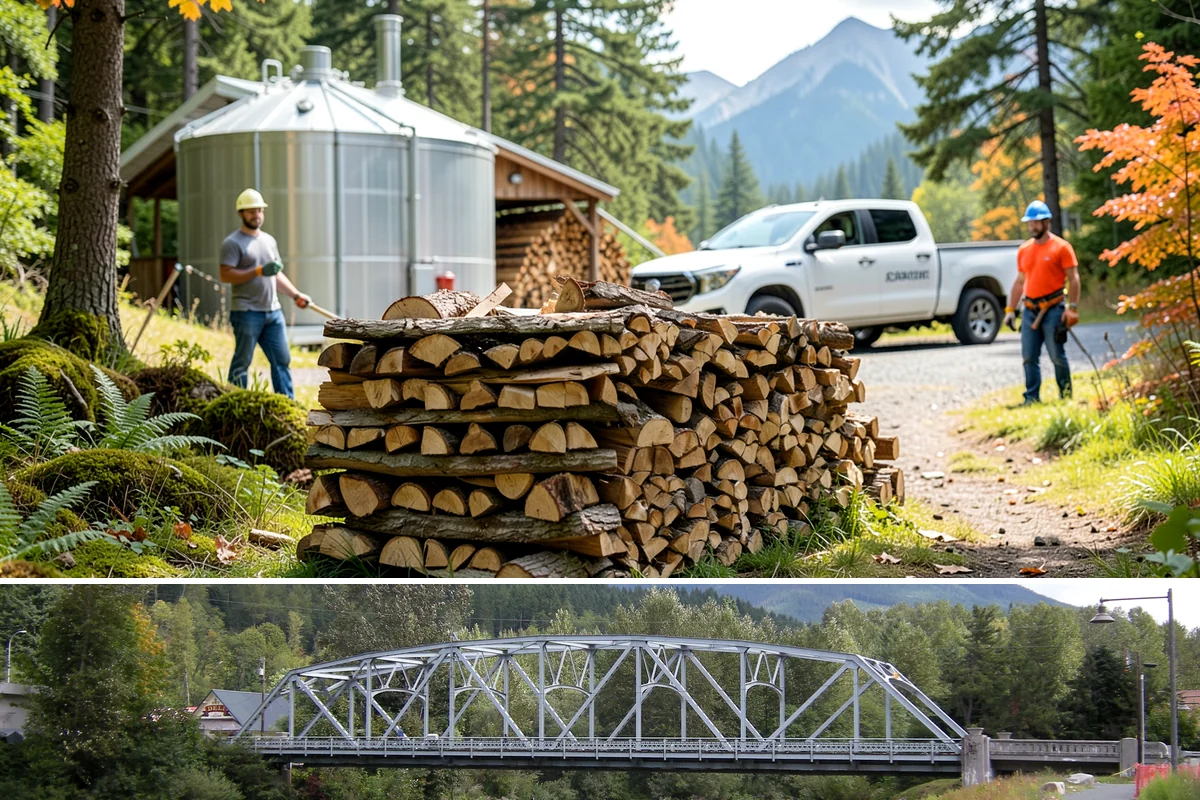 Kiln-Dried Hardwood in Skykomish, King County, WA - Popular in late fall and winter when reliable, ready-to-burn heat matters most.