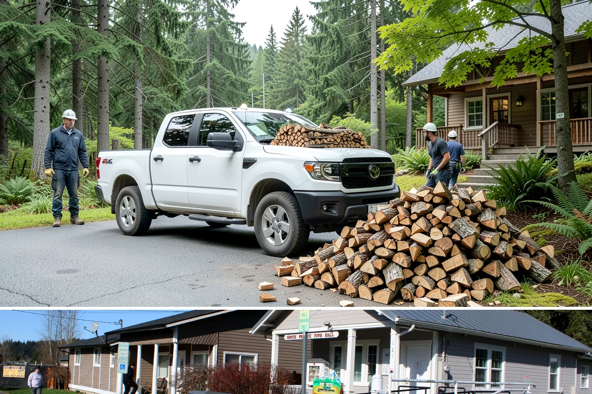 Kiln-Dried Hardwood in South Prairie, Pierce County, WA - Popular in late fall and winter when reliable, ready-to-burn heat matters most.
