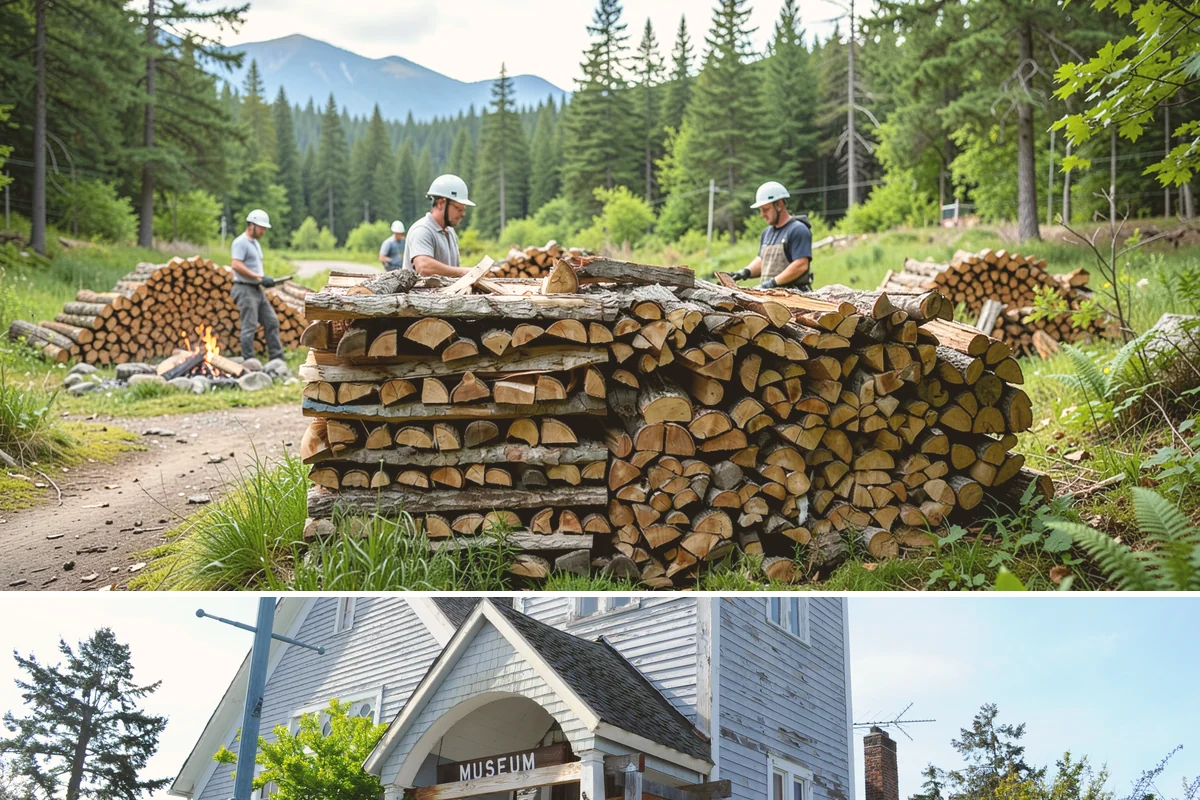 Kiln-Dried Hardwood in Steilacoom, Pierce County, WA - Popular in late fall and winter when reliable, ready-to-burn heat matters most.