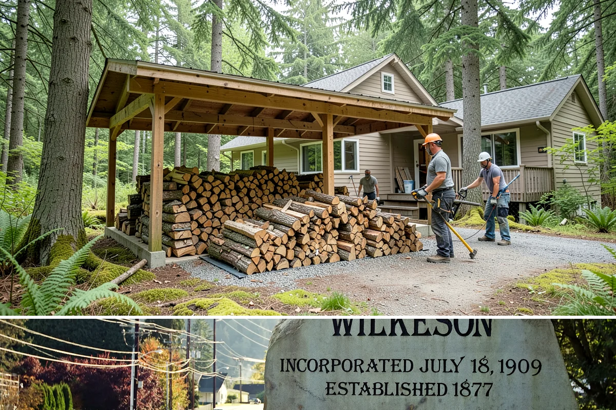 Kiln-Dried Hardwood in Wilkeson, Pierce County, WA - Popular in late fall and winter when reliable, ready-to-burn heat matters most.