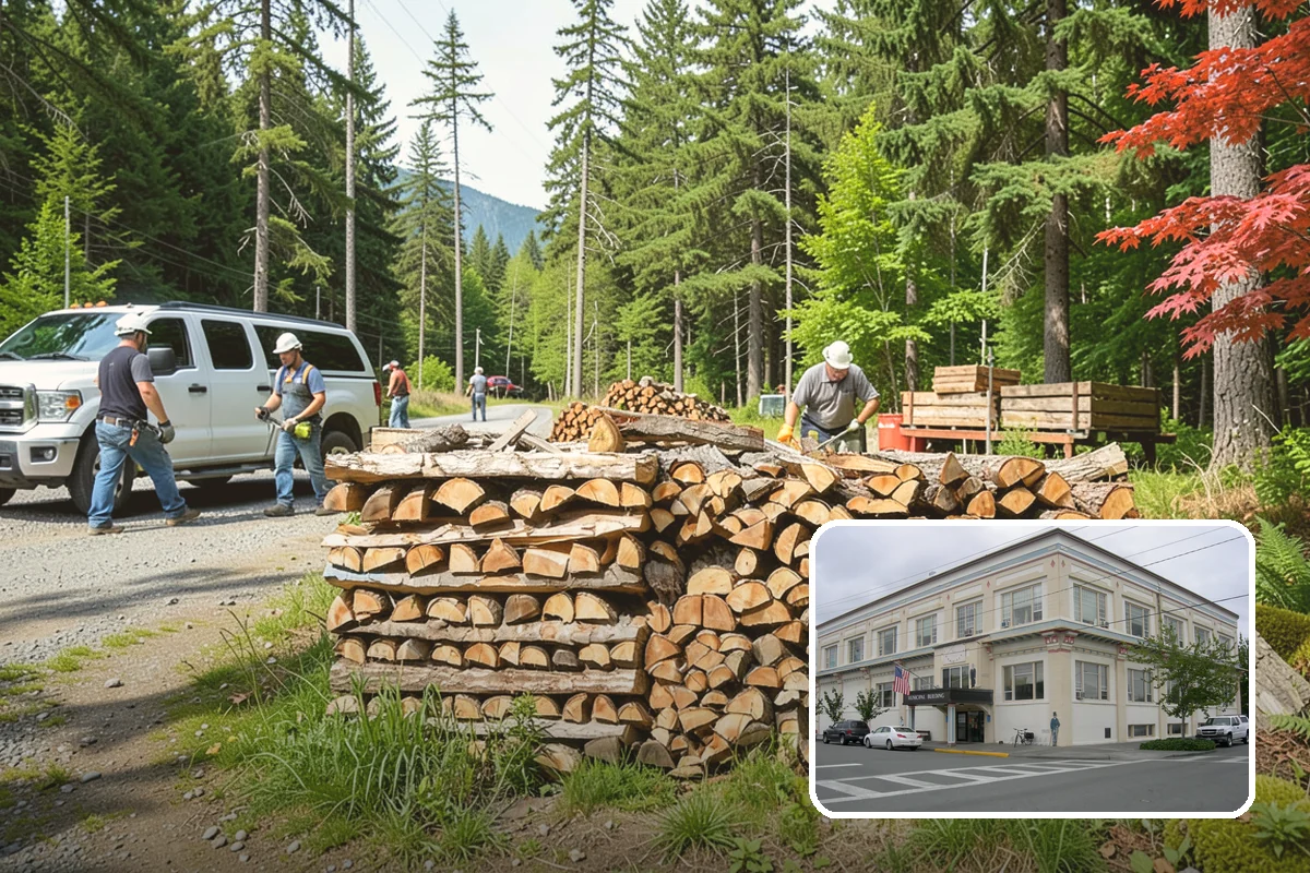 Kindling in Anacortes, Skagit County, WA - Lights quickly in humid PNW conditions