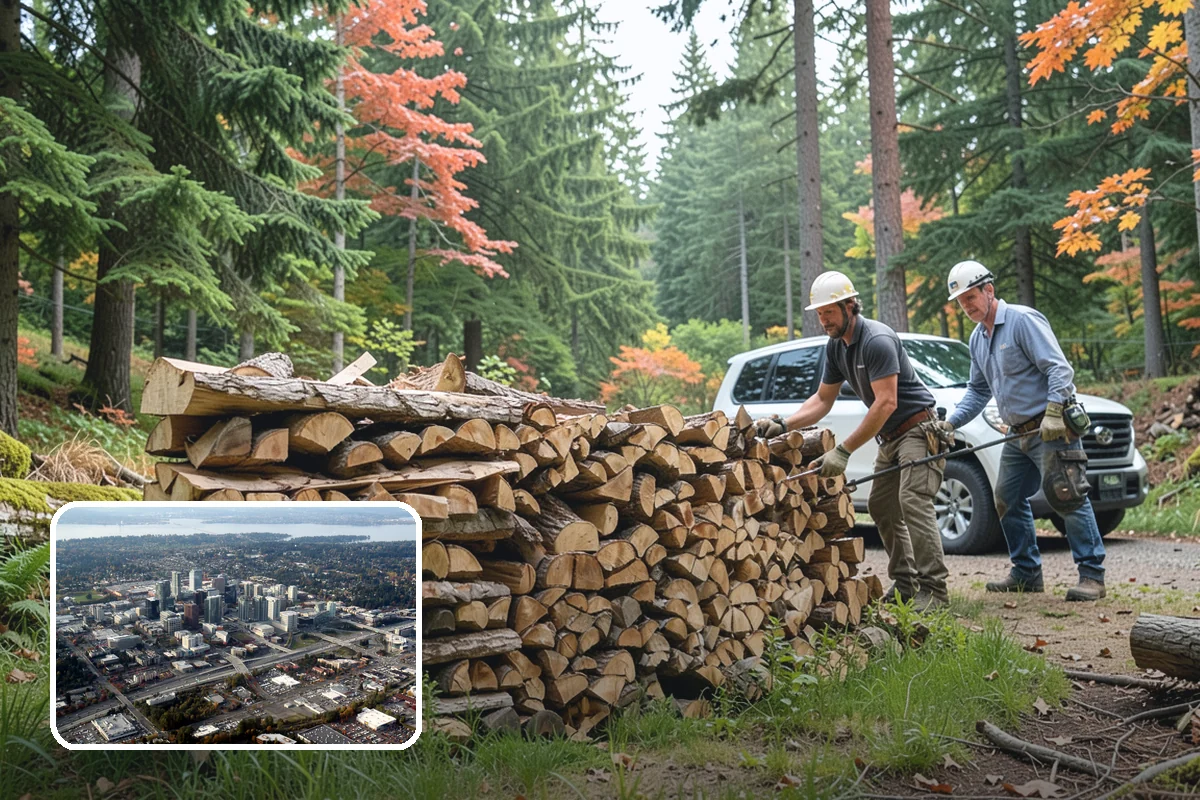 Kindling in Bellevue, King County, WA - Lights quickly in humid PNW conditions
