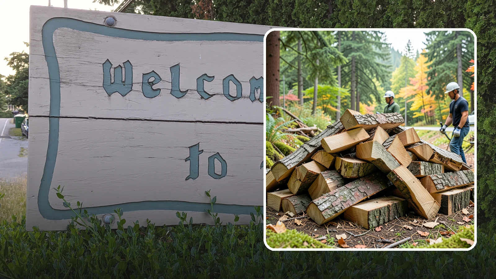 Kindling in Brier, Snohomish County, WA - Dry, finely split kindling that helps you get a fire going fast in the damp Pacific Northwest climate.