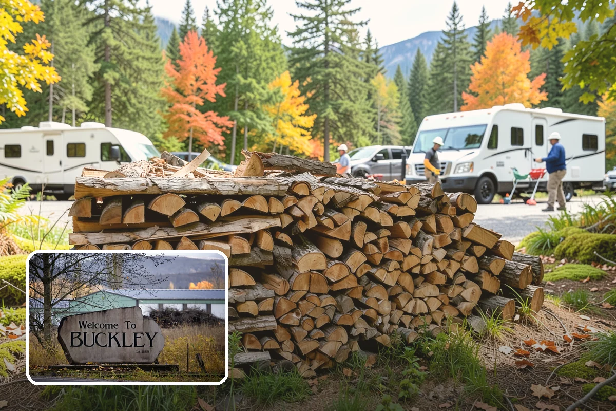 Kindling in Buckley, Pierce County, WA - Lights quickly in humid PNW conditions