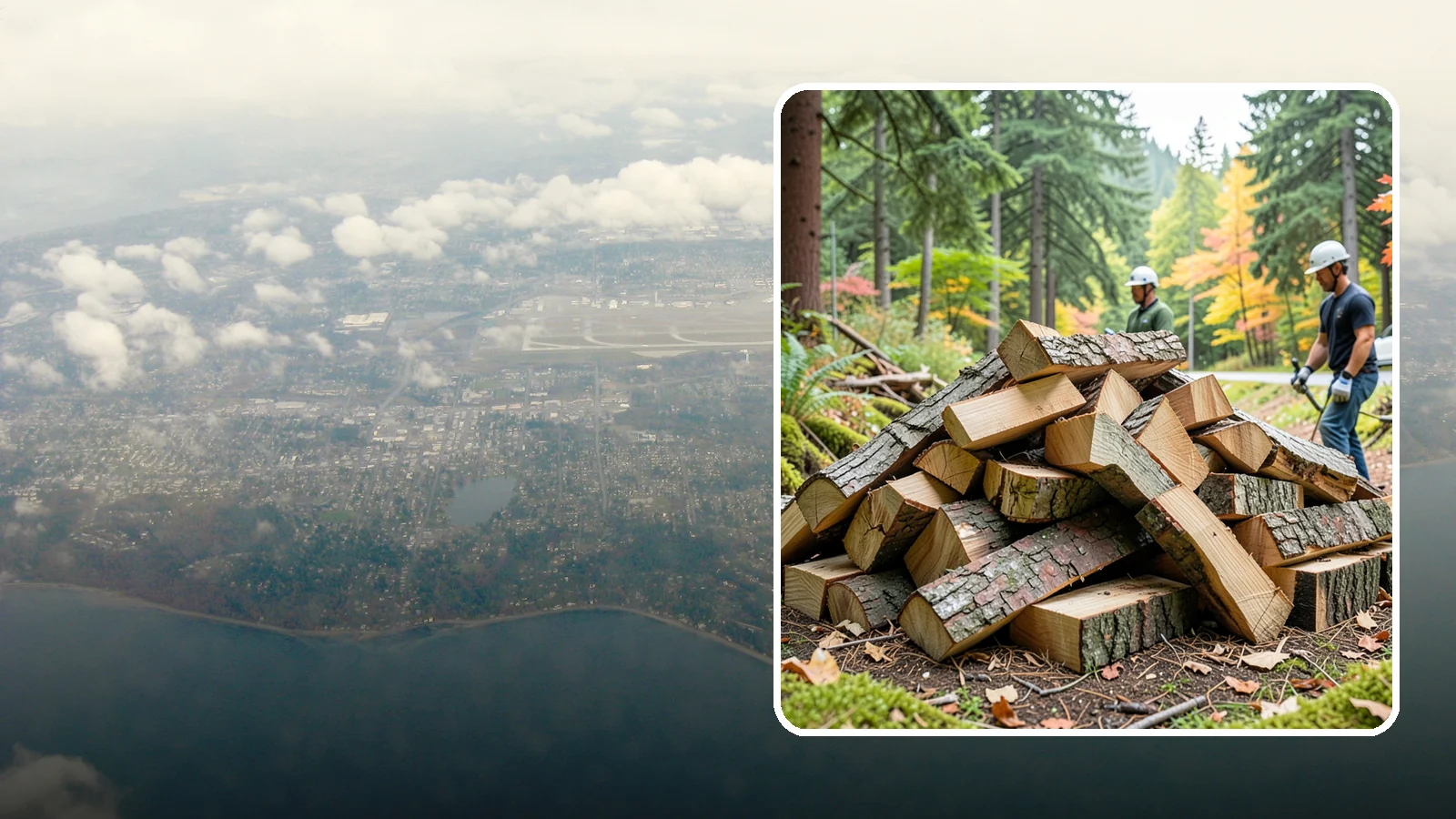 Kindling in Burien, King County, WA - Dry, finely split kindling that helps you get a fire going fast in the damp Pacific Northwest climate.