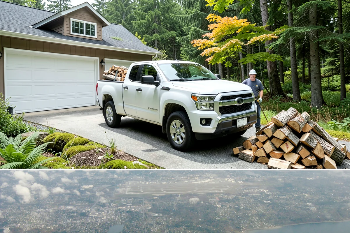 Kindling in Burien, King County, WA - Stock up in early fall before the rainy season makes dry starter material harder to keep on hand.
