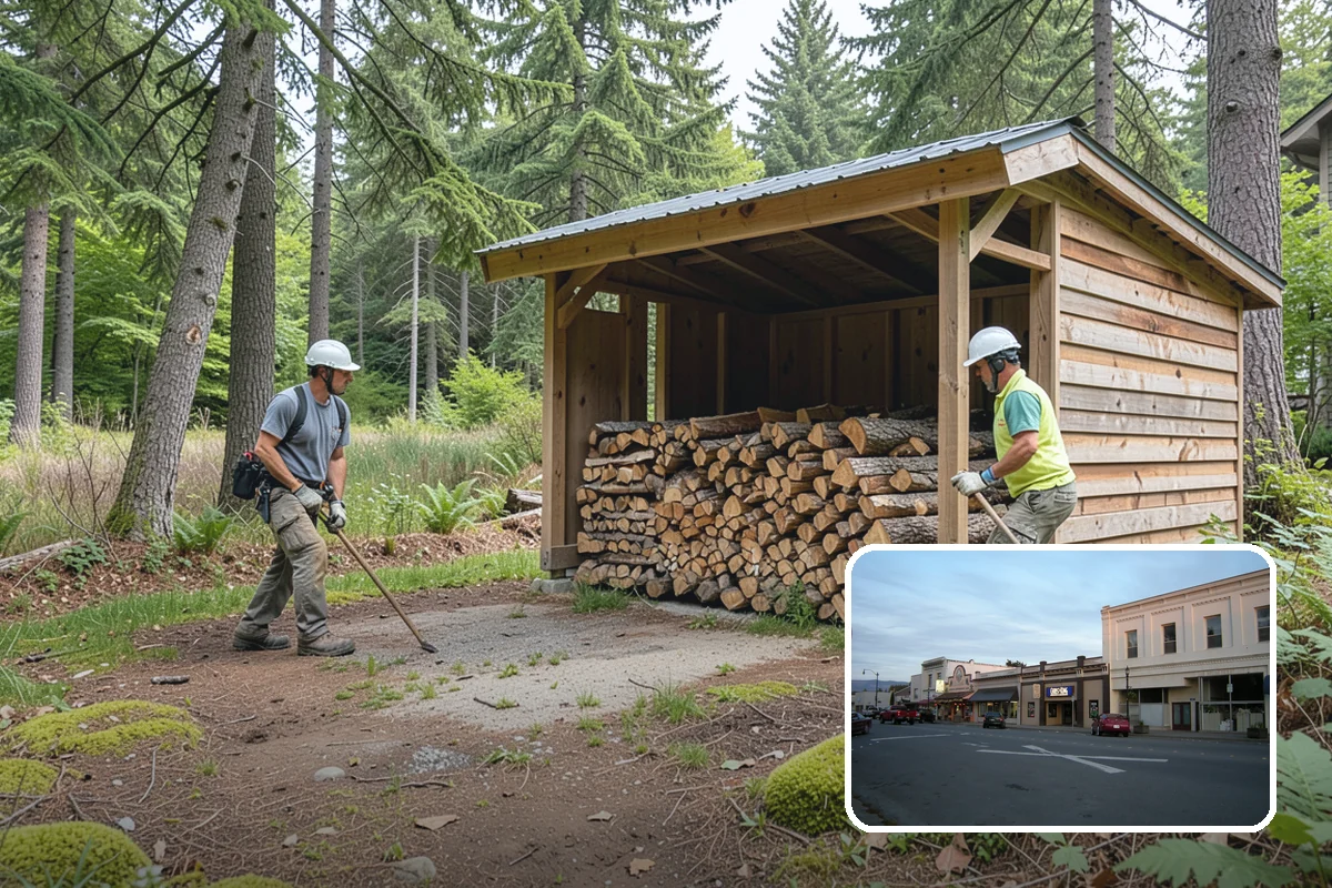 Kindling in Burlington, Skagit County, WA - Lights quickly in humid PNW conditions