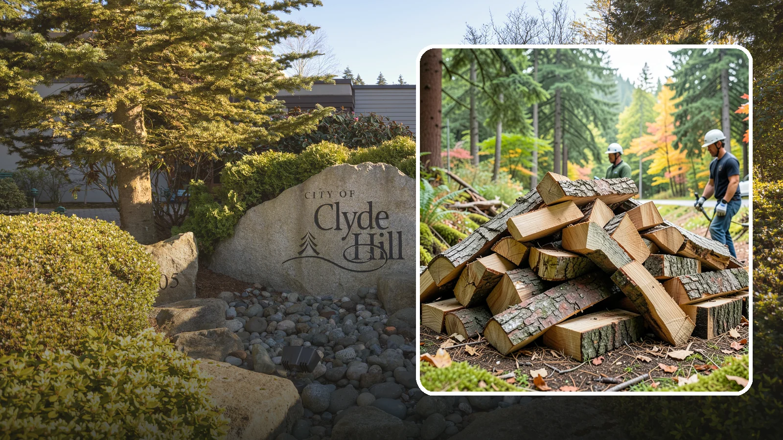 Kindling in Clyde Hill, King County, WA - Dry, finely split kindling that helps you get a fire going fast in the damp Pacific Northwest climate.