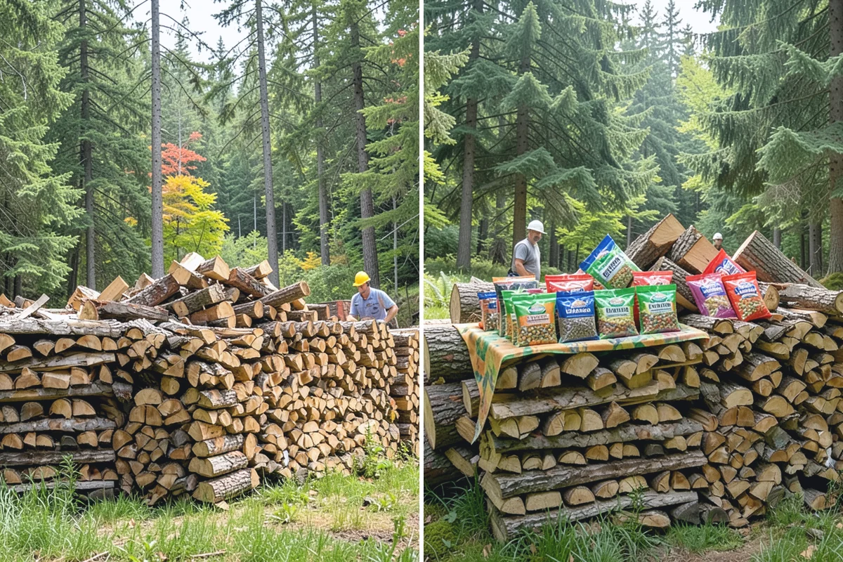 Kindling in Coupeville, Island County, WA - Confirm the volume and packaging you need
