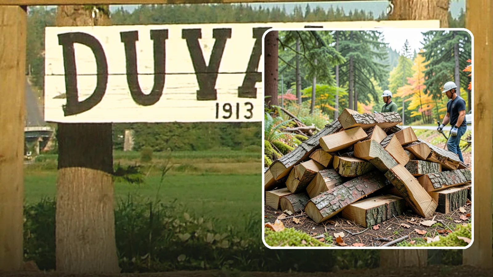 Kindling in Duvall, King County, WA - Dry, finely split kindling that helps you get a fire going fast in the damp Pacific Northwest climate.