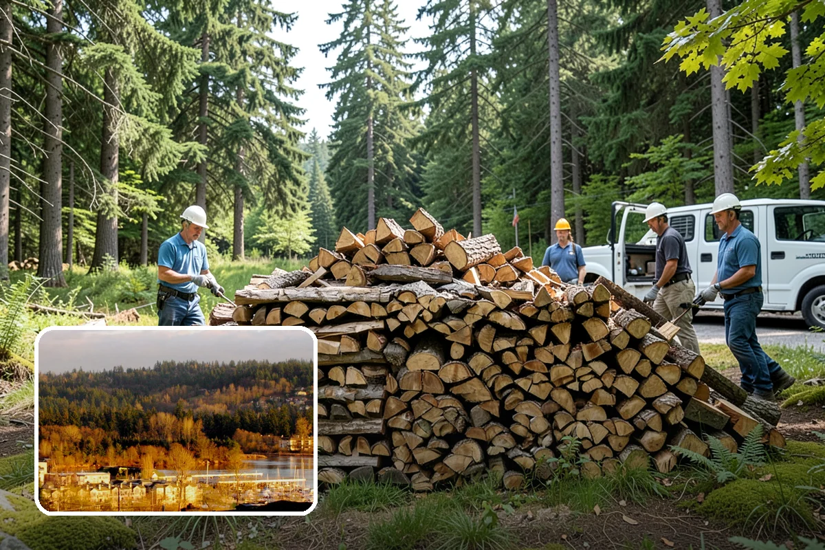 Kindling in Kenmore, King County, WA - Lights quickly in humid PNW conditions
