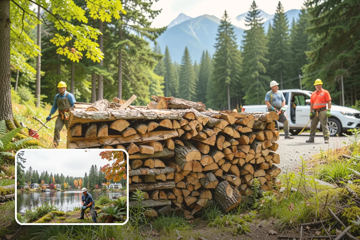 Kindling in La Conner, Skagit County, WA - Lights quickly in humid PNW conditions
