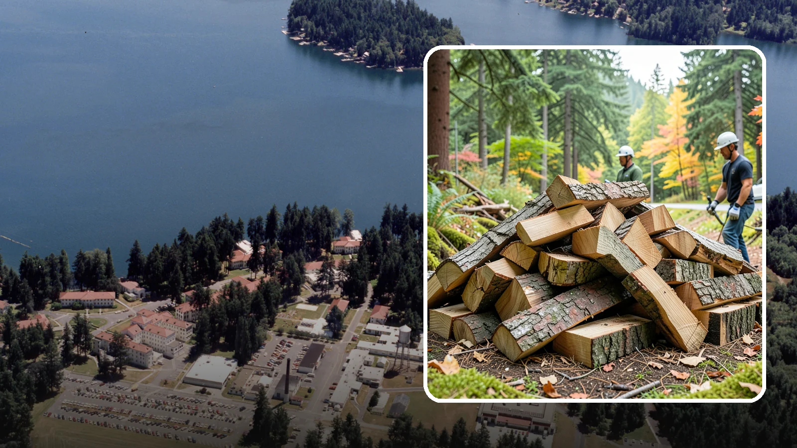 Kindling in Lakewood, Pierce County, WA - Dry, finely split kindling that helps you get a fire going fast in the damp Pacific Northwest climate.