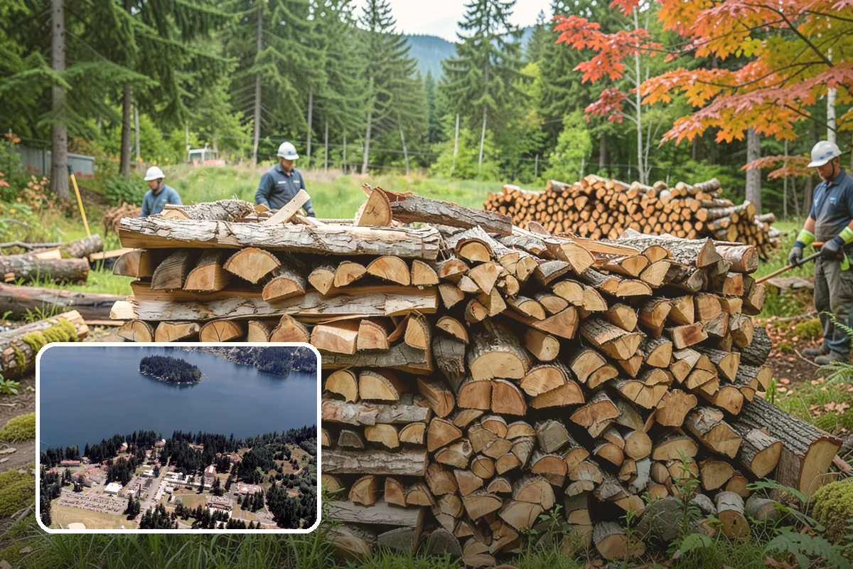 Kindling in Lakewood, Pierce County, WA - Lights quickly in humid PNW conditions