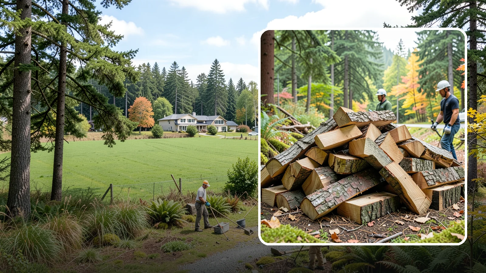 Kindling in Lyman, WA - Dry, finely split kindling that helps you get a fire going fast in the damp Pacific Northwest climate.