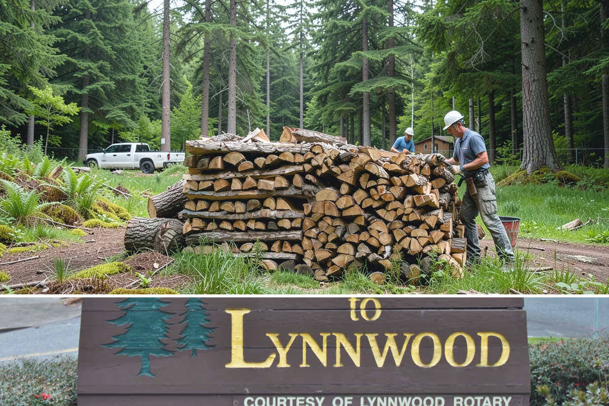 Kindling in Lynnwood, Snohomish County, WA - Stock up in early fall before the rainy season makes dry starter material harder to keep on hand.