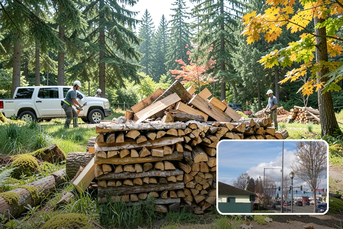 Kindling in Marysville, Snohomish County, WA - Lights quickly in humid PNW conditions