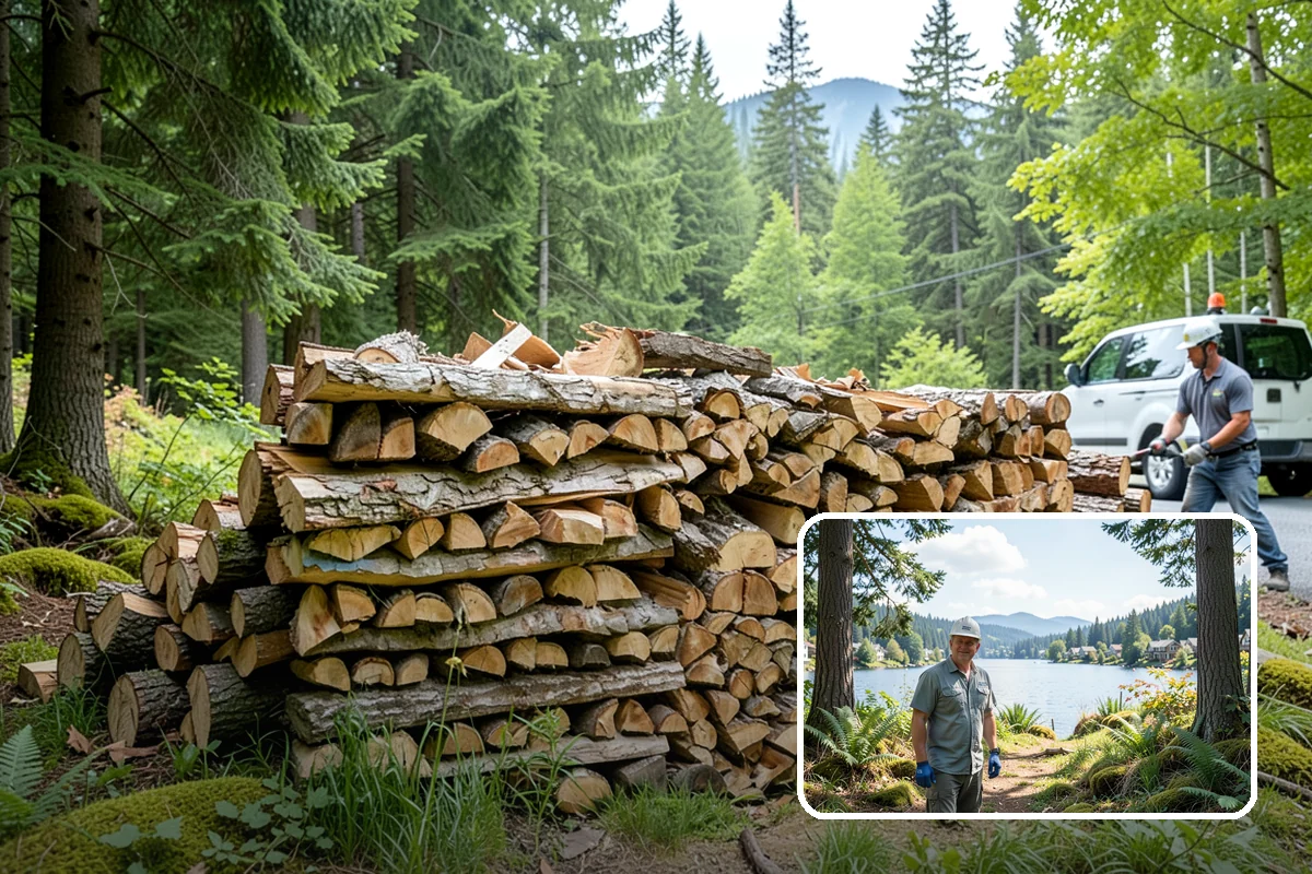Kindling in Milton, King County, WA - Lights quickly in humid PNW conditions
