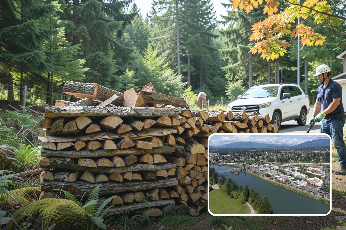 Kindling in Mount Vernon, Skagit County, WA - Lights quickly in humid PNW conditions