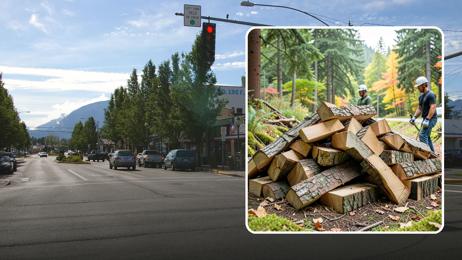 Kindling in North Bend, King County, WA - Dry, finely split kindling that helps you get a fire going fast in the damp Pacific Northwest climate.