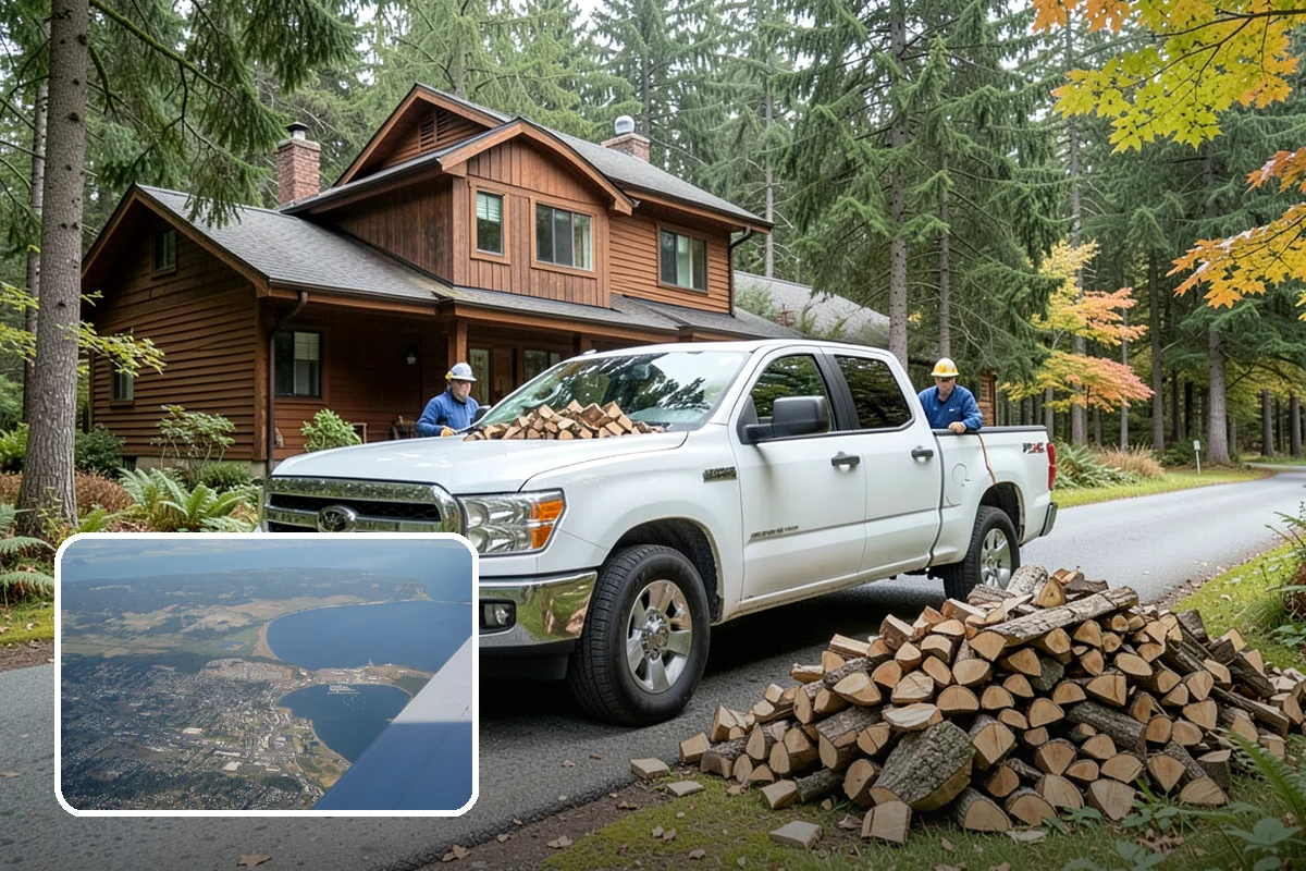 Kindling in Oak Harbor, Island County, WA - Lights quickly in humid PNW conditions