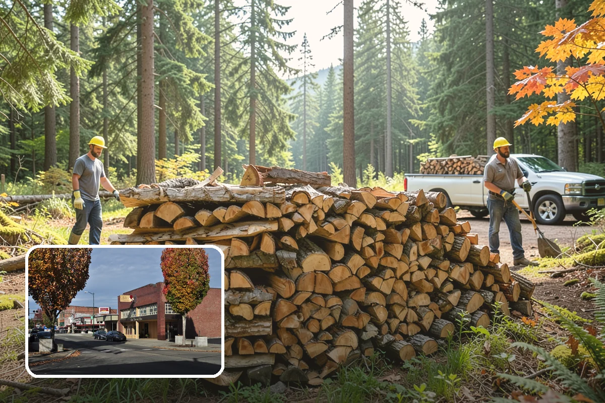 Kindling in Puyallup, Pierce County, WA - Lights quickly in humid PNW conditions
