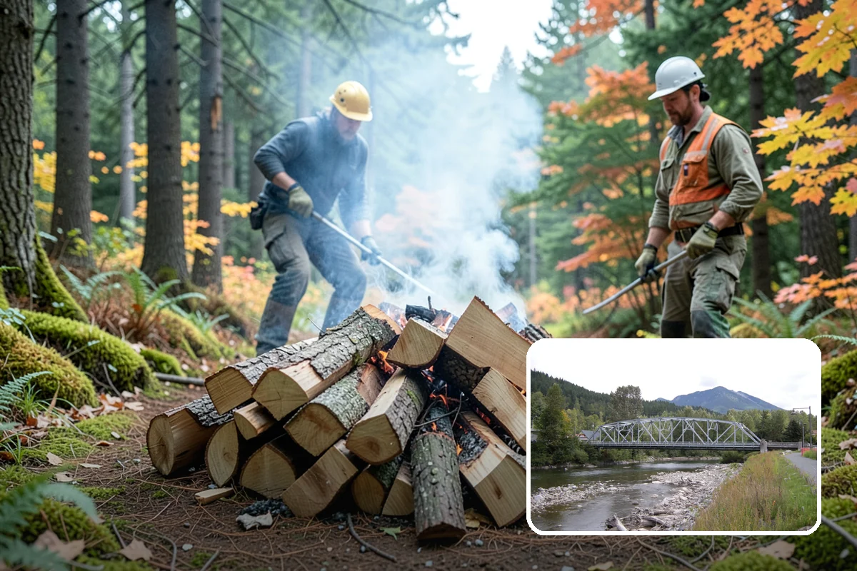 Kindling in Skykomish, King County, WA - Lights quickly in humid PNW conditions