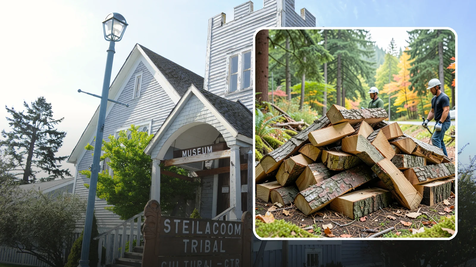 Kindling in Steilacoom, Pierce County, WA - Dry, finely split kindling that helps you get a fire going fast in the damp Pacific Northwest climate.