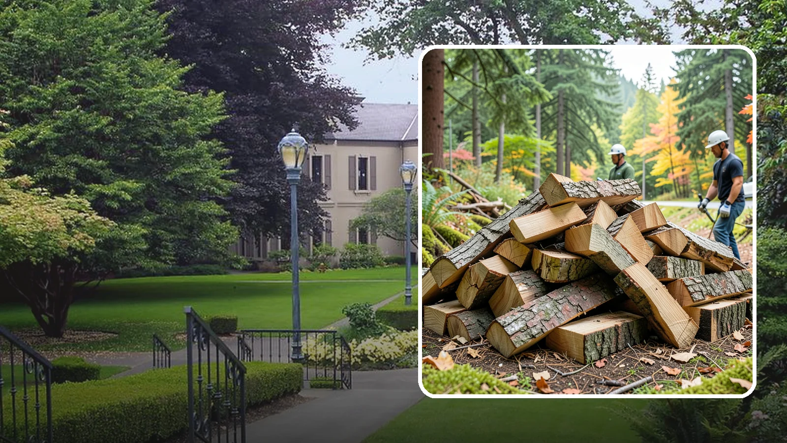 Kindling in Woodinville, King County, WA - Dry, finely split kindling that helps you get a fire going fast in the damp Pacific Northwest climate.