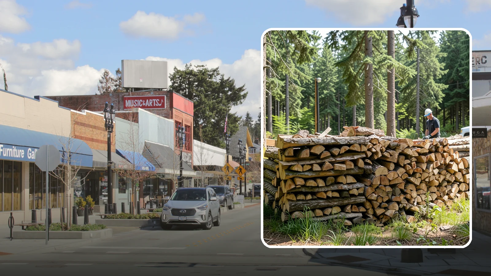 Large Commercial Orders in Bothell, King County, WA - We fulfill large commercial firewood orders with the volume, consistency, and scheduling that businesses across the Pacific...