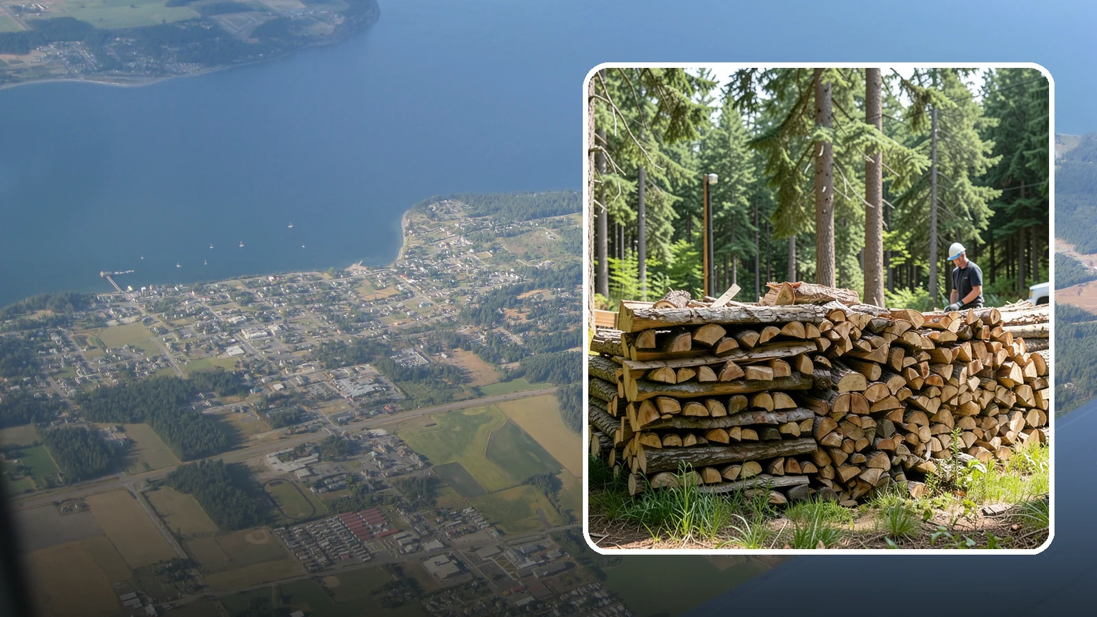 Large Commercial Orders in Coupeville, Island County, WA - We fulfill large commercial firewood orders with the volume, consistency, and scheduling that businesses across the Pacific...
