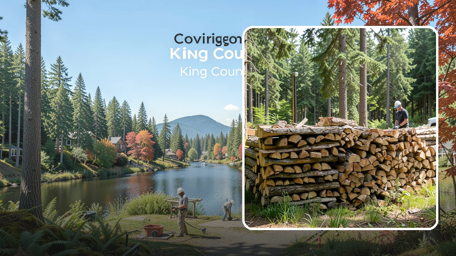 Large Commercial Orders in Covington, King County, WA - We fulfill large commercial firewood orders with the volume, consistency, and scheduling that businesses across the Pacific...
