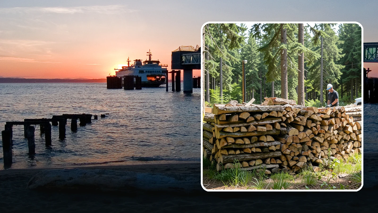 Large Commercial Orders in Edmonds, Snohomish County, WA - We fulfill large commercial firewood orders with the volume, consistency, and scheduling that businesses across the Pacific...
