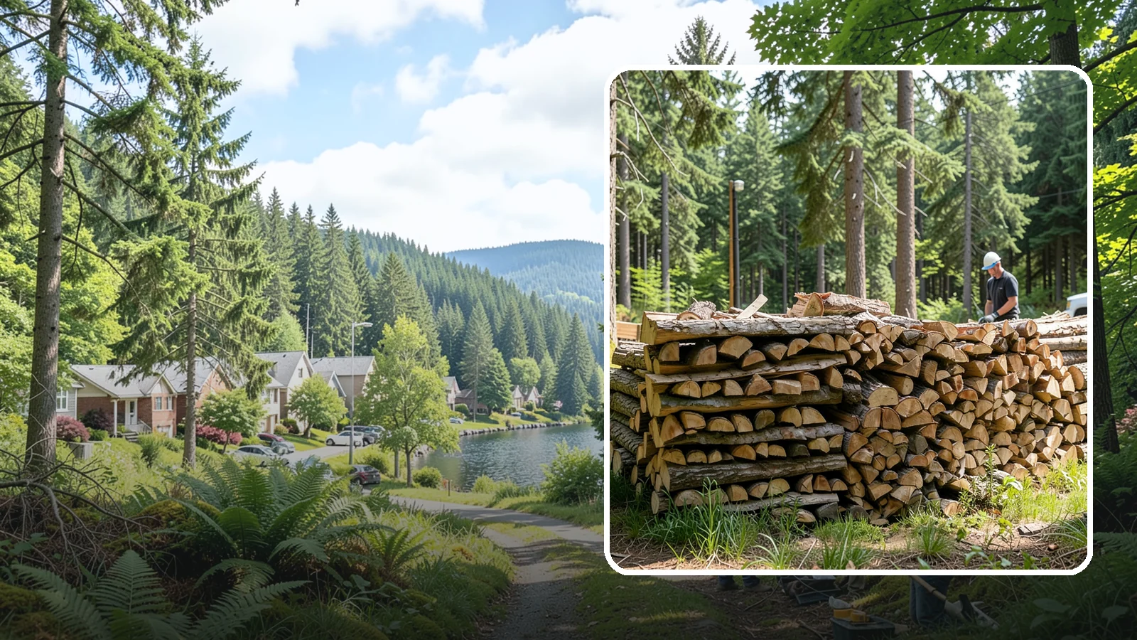 Large Commercial Orders in Lake Forest Park, King County, WA - We fulfill large commercial firewood orders with the volume, consistency, and scheduling that businesses across the Pacific...